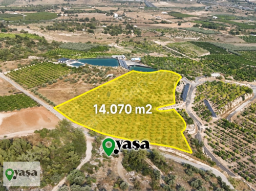 YENİŞEHİR EMİRLERDE 14.070 M² SATILIK ARSA